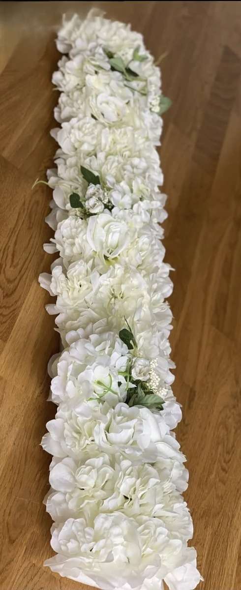 arcade florale de nunta — aranjament de 100 cm gata făcut pentru bază