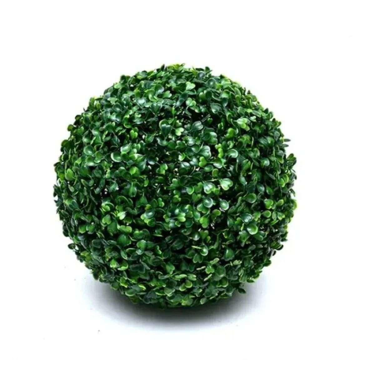 bile de flori — bila decorativa Buxus de 28 cm pentru decor echilibrat