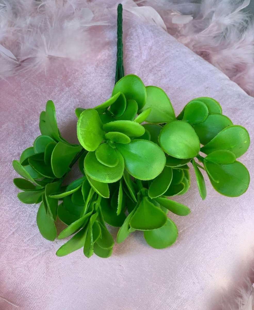 decor de nuntă — buchet de verdeață artificială pentru vaze de masă