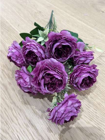 Trandafiri 7003 Violet buchet 9 fire