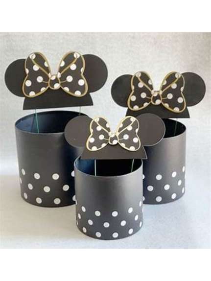 Set 3 cutii decorative – cod 7559 Negru