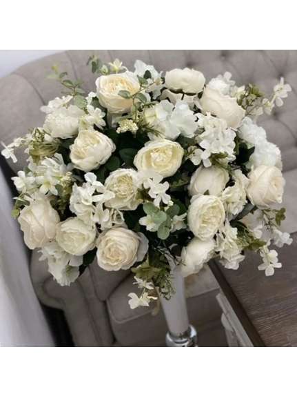 Aranjament Floral de Lux cu Suport – Diametru 60 cm