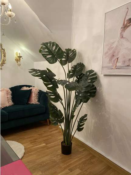 Copac monstera artificial la ghiveci H1,80 m
