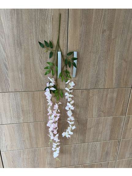 Ghirlanda visteria glicina mare Roz - Set 12 fire