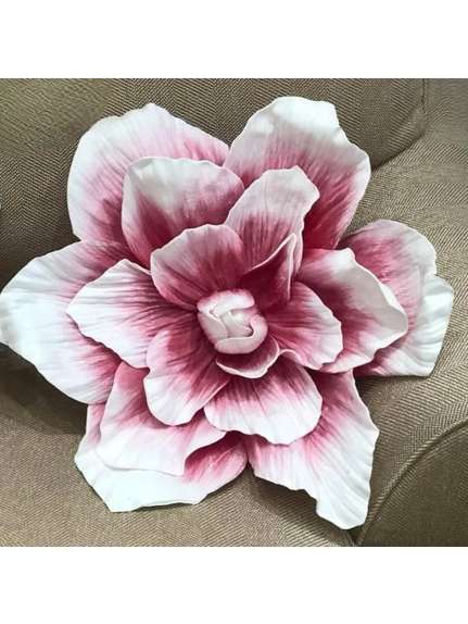 Floare gigant  spuma Roz degrade 50 cm
