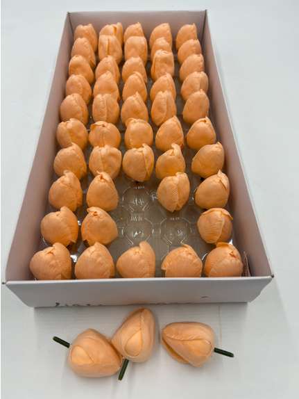Lalele de sapun light orange mic cutie 50 de capete