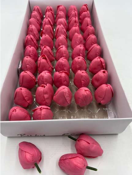 Lalele de sapun ruby red mic cutie 50 de capete