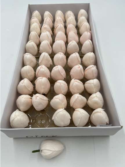 Lalele de sapun pink mic cutie 50 de capete