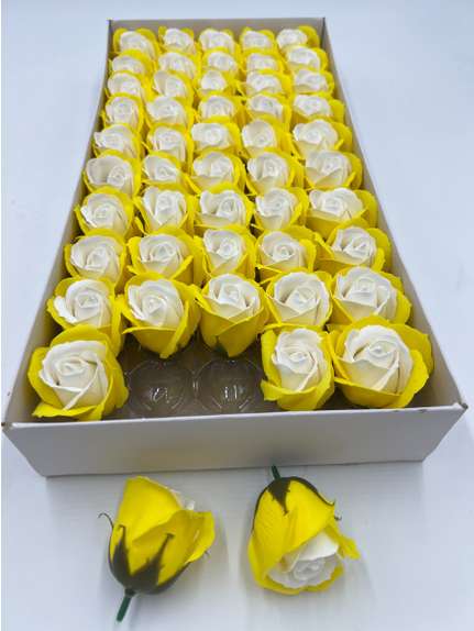 Trandafiri de sapun Mix23 cutie 50 de flori