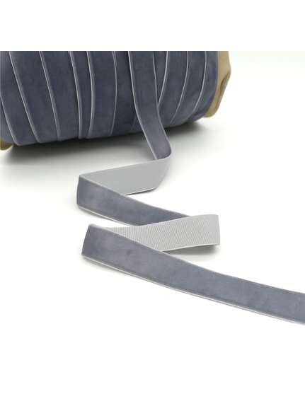Panglica catifea 20 mm – Gri (vanduta la metru liniar)