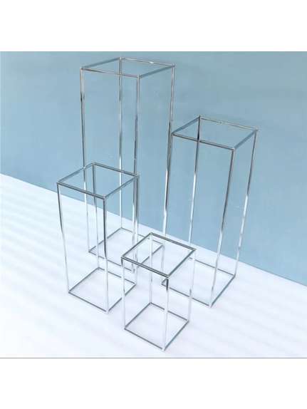 Paralelipiped CS120 Argintiu 100 cm demontabil