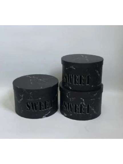 Set 3 cutii cod 7635 – Negru