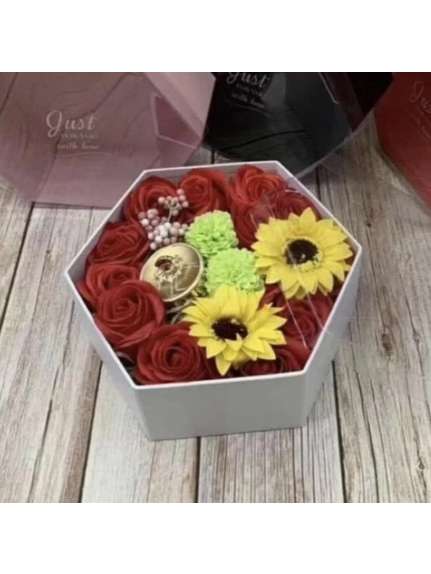 Set 3 cutii cadou – Alb – Cod 7175