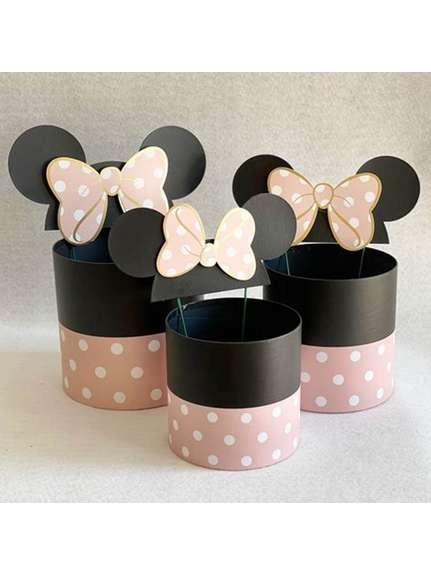 Set 3 cutii decorative – cod 7559 Roz