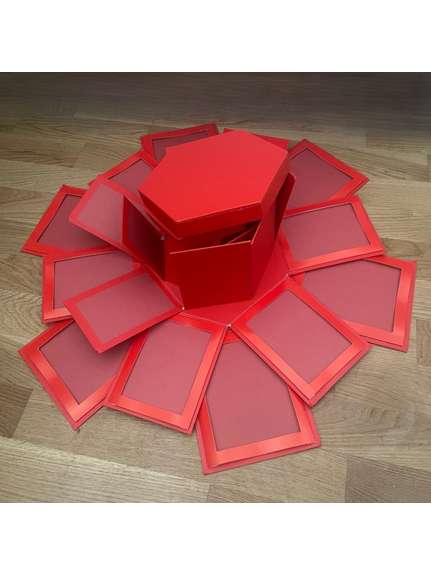 Set 5 Cutii “Surprise Box” Fotografii – Cod 5032 Rosu