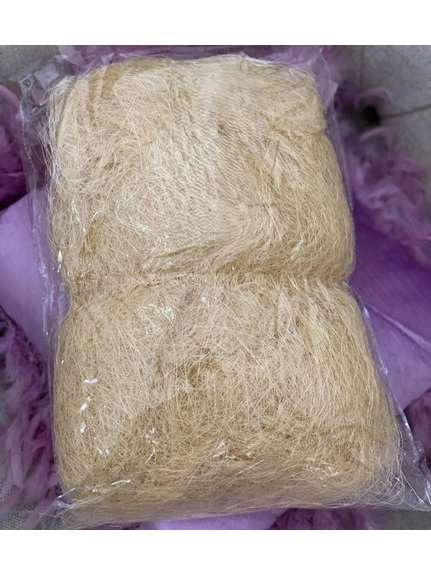 Sisal decorativ – Crem, ambalat la pungă