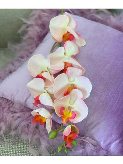 Orhidee material textil soft touch Roz