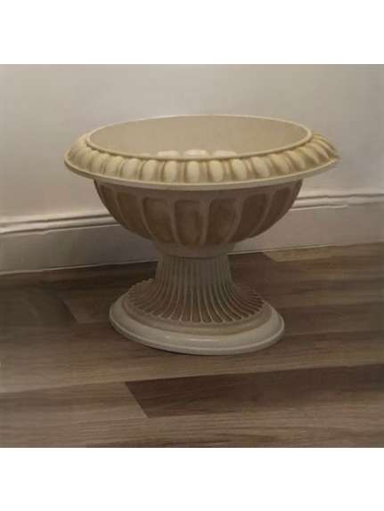 Vază Roma Plastic – Ivory, 30 cm, Cod 2904