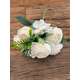 Ranuncul 2061 Alb buchet 7 fire
