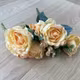 Trandafiri 2063 Yellow buchet 7 fire