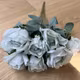 Trandafiri 2064 Light blue buchet 9 fire
