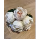 Bujori 4009 Bej buchet 6 fire
