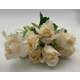 Trandafiri 2366 Ivoire buchet 7 fire