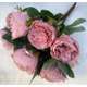 Bujori TR29 Roz prafuit buchet 9 fire