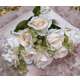 Trandafiri si vedreata FL222 Crem buchet 9 fire