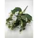 Buchet floricele si eucalipt A104-7 frunze Alb