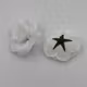 Cap trandafir 6018 Alb diametru 7 cm