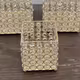 Cub Cristal Auriu – 10 cm, Cod 1827