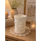 Rose Letter – Ghiveci Decorativ Vintage din ceramica handmade DC009
