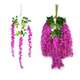 Fire ghirlanda visteria glicina mare Mov Roze set12 fire