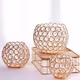 Glob Cristal Auriu – 15 cm