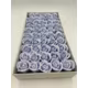 Trandafiri de sapun parfumat premium S1Ice Blue cutie 50 de flori