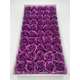 Trandafiri de sapun parfumat premium Violet cutie 50 de flori