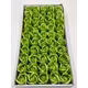 Trandafiri de sapun parfumat Green mic cutie 50 de flori