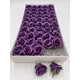 Trandafiri de sapun parfumat japonez Dark purple H2-14 cutie 50 de capete