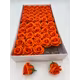 Trandafiri de sapun parfumat japonez Orange A13 cutie 50 de capete