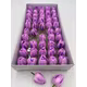 Lalele de sapun parfumat purple marmorat mic cutie 50 de capete