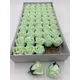 Trandafiri din sapun parfumat Green fosforescent cutie 50 flori