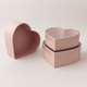 Set 3 cutii carton cu inimioara – Cod 7796 Roz