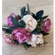 Bujori 725 Ciclam buchet 10 fire