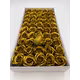 Trandafiri din sapun parfumat  Gold Premium cutie 50 de flori